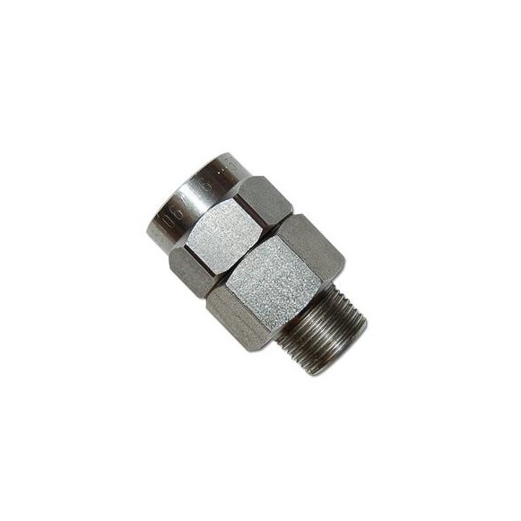 ENLACE GIRATORIO 3/8" M - 3/8" H 500 BAR INOX